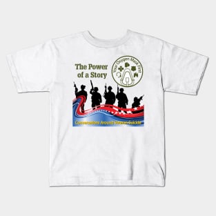 YOMF - The Power of a Story - Veterans Kids T-Shirt